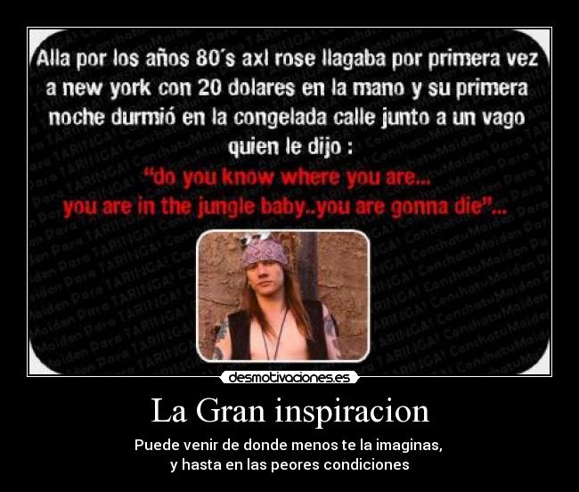 La Gran inspiracion - 