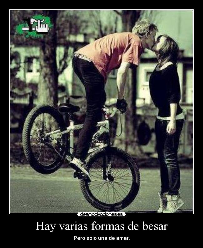 Hay varias formas de besar -