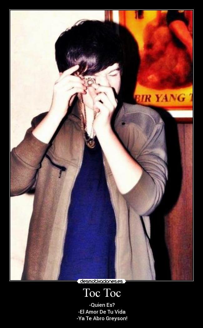 carteles enchansers puerta greyson chance desmotivaciones