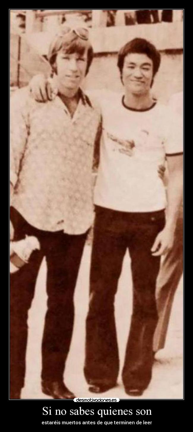 Si no sabes quienes son - estaréis muertos antes de que terminen de leer