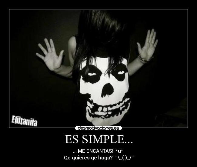 ES SIMPLE... -