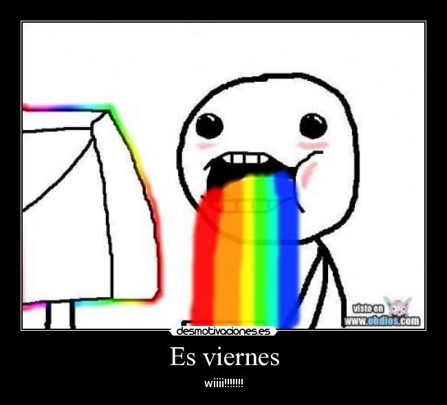 Es viernes - wiiii!!!!!!!