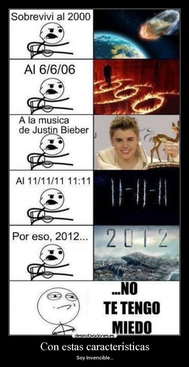 Con estas características - 