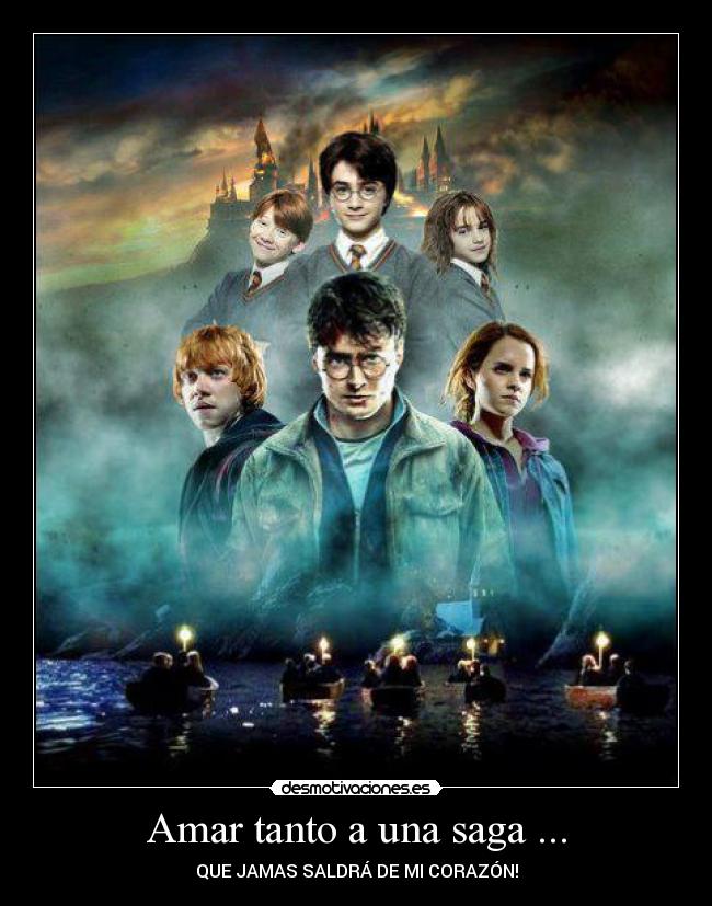 Amar tanto a una saga ... -
