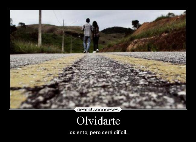 Olvidarte -