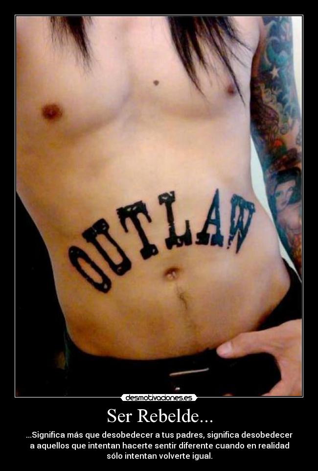 Ser Rebelde... -