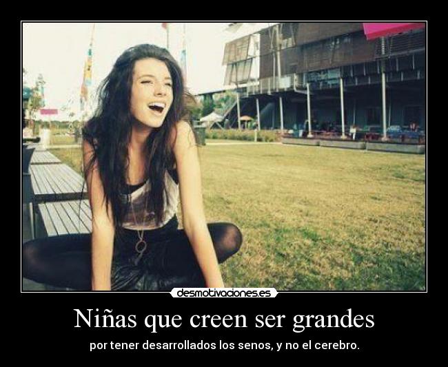 Niñas que creen ser grandes - 