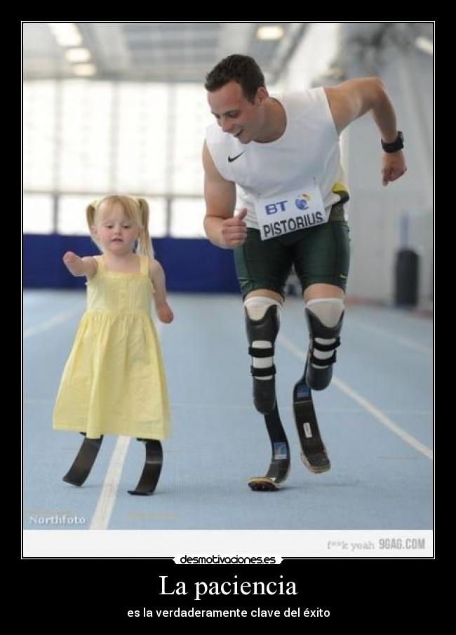 La paciencia - es la verdaderamente clave del éxito