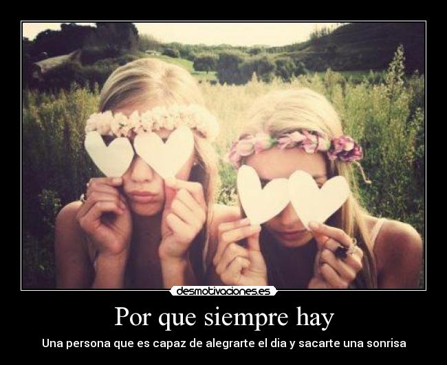 Por que siempre hay -