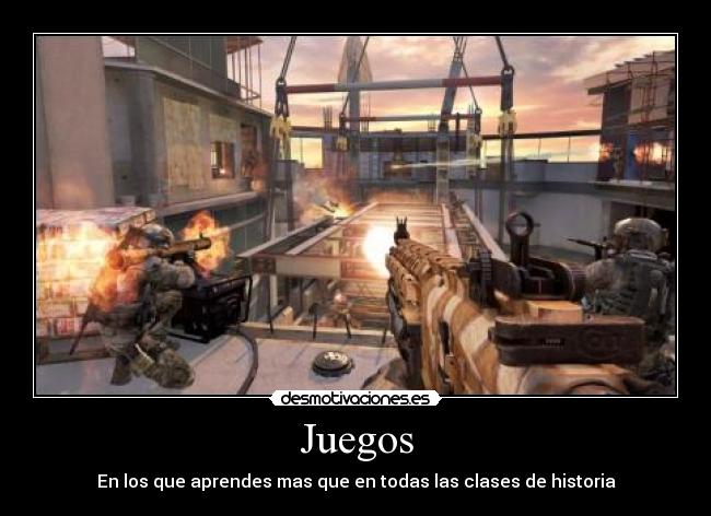 Juegos - En los que aprendes mas que en todas las clases de historia