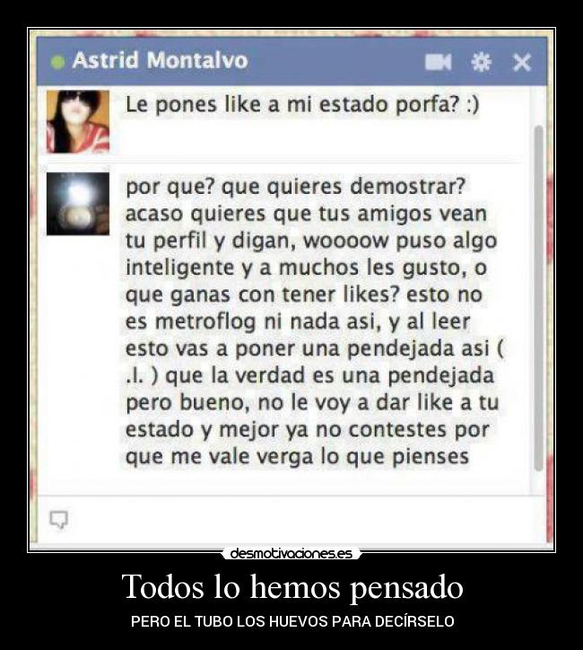 Todos lo hemos pensado - 