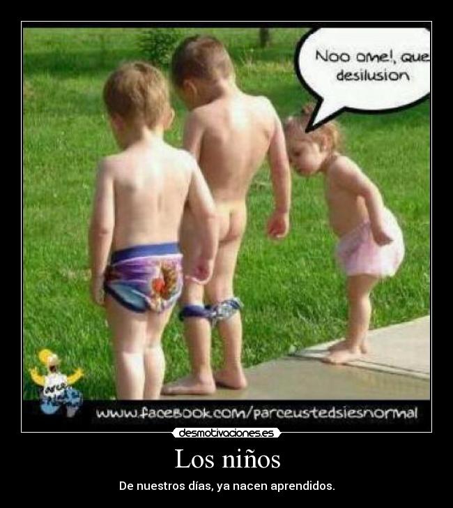 Los niños -