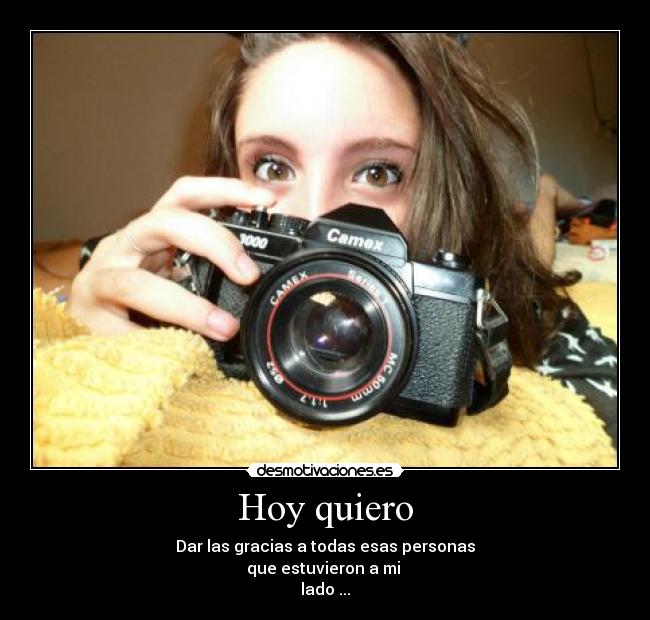 Hoy quiero - 