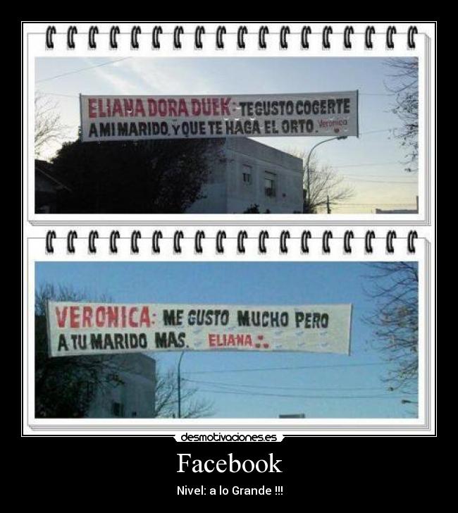 Facebook - Nivel: a lo Grande !!!