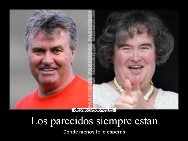 Los parecidos siempre estan - Donde menos te lo esperas