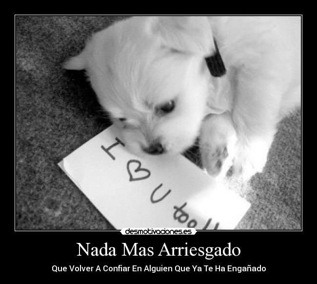 Nada Mas Arriesgado - 