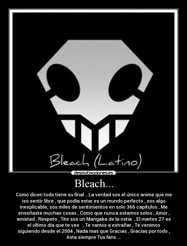 Bleach... -