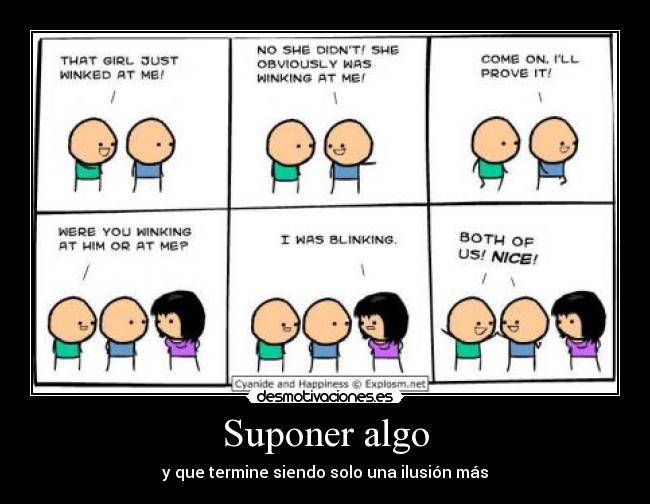 Suponer algo - 