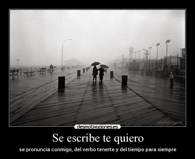 Se escribe te quiero -