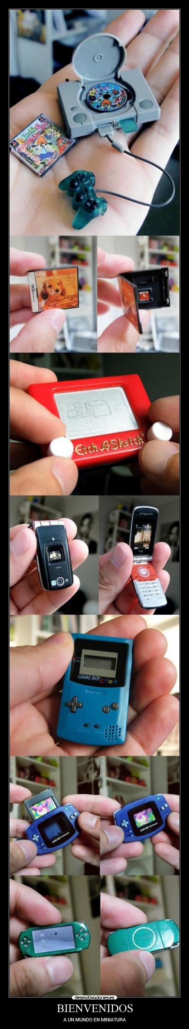 BIENVENIDOS - A UN MUNDO EN MINIATURA