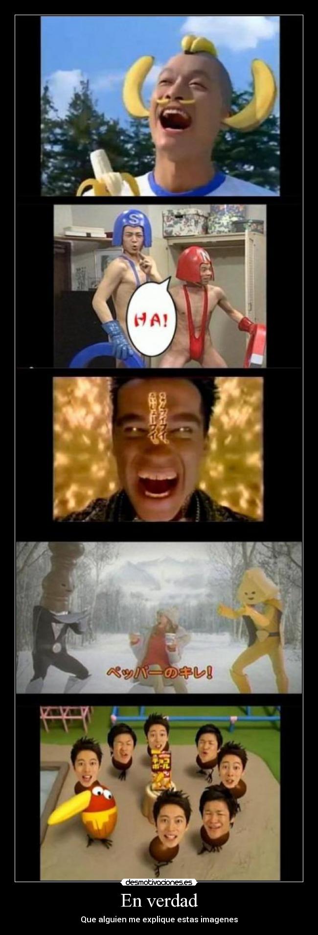 En verdad - Que alguien me explique estas imagenes