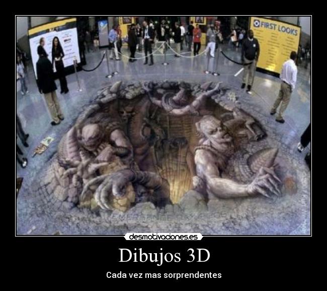 Dibujos 3D - Cada vez mas sorprendentes