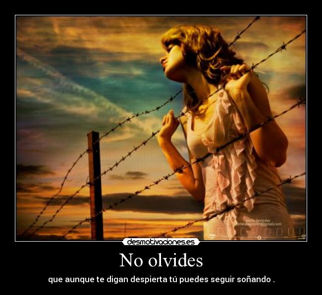 No olvides - 