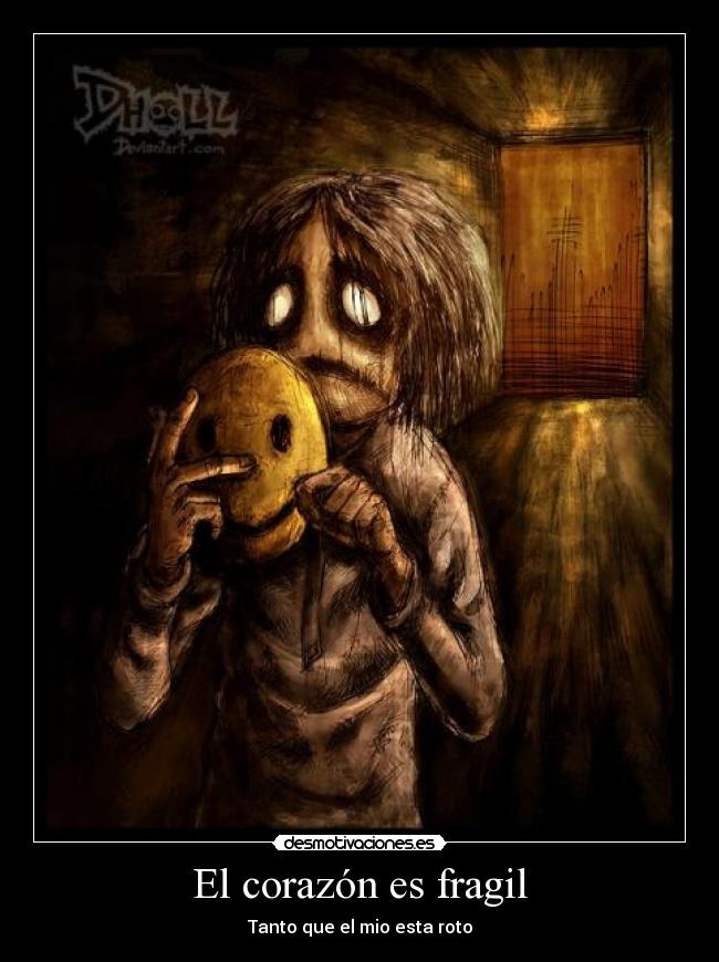 El corazón es fragil - Tanto que el mio esta roto