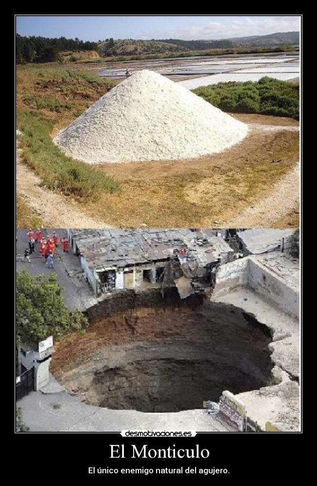 carteles aqgujero desmotivaciones