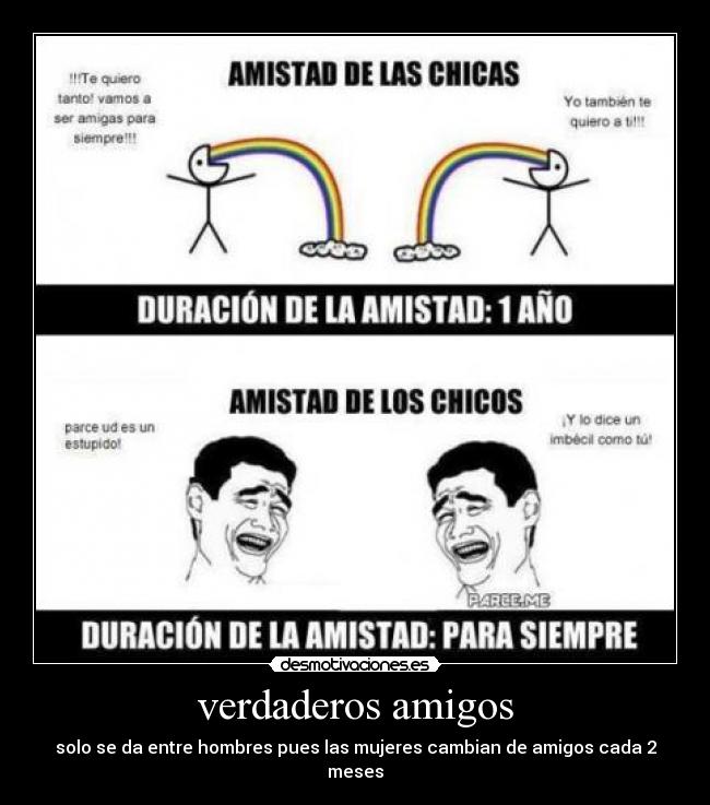 verdaderos amigos - 