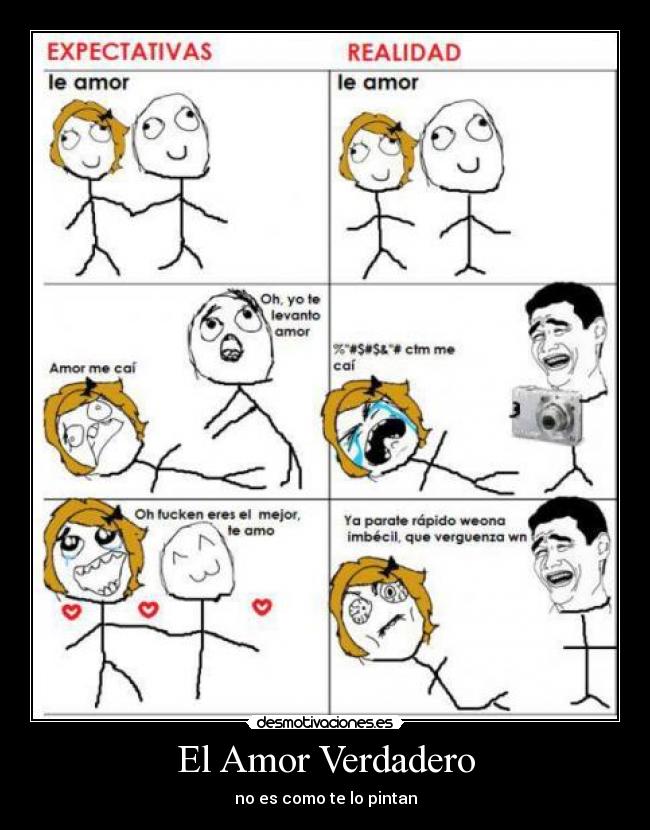 El Amor Verdadero - no es como te lo pintan