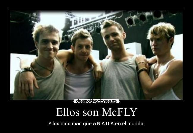 Ellos son McFLY - 