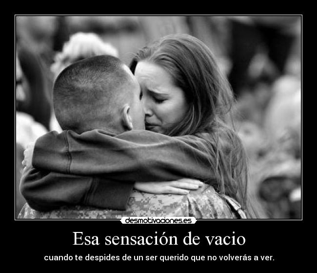 Esa sensación de vacio - 