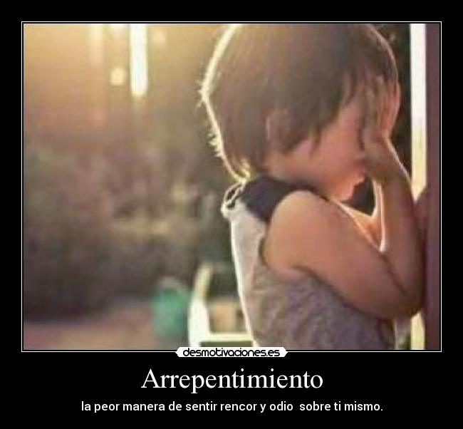 Arrepentimiento -