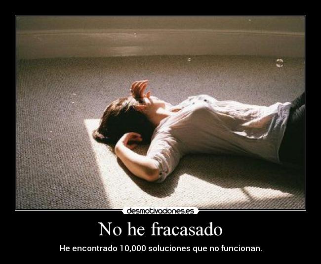 No he fracasado - 