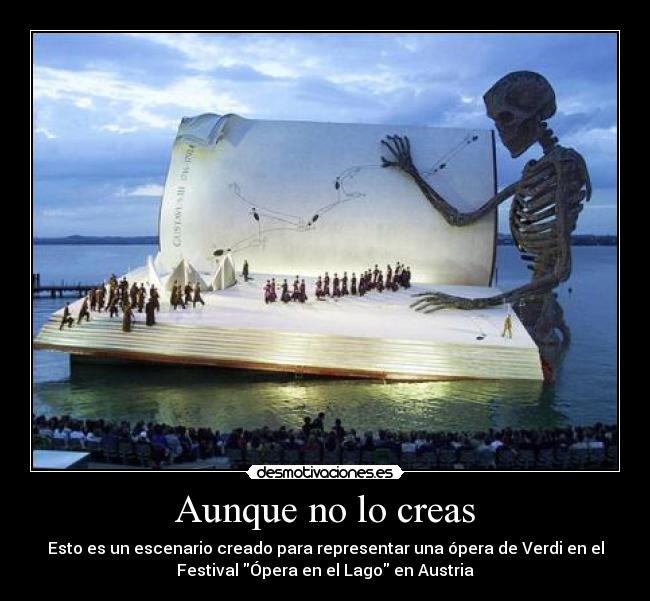 Aunque no lo creas - 