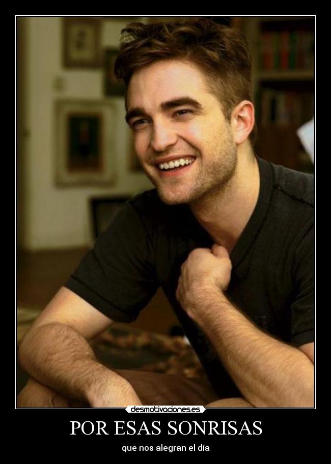 carteles robert pattinson desmotivaciones