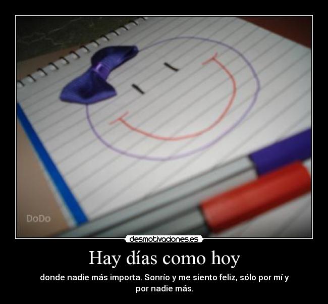 Hay días como hoy - 