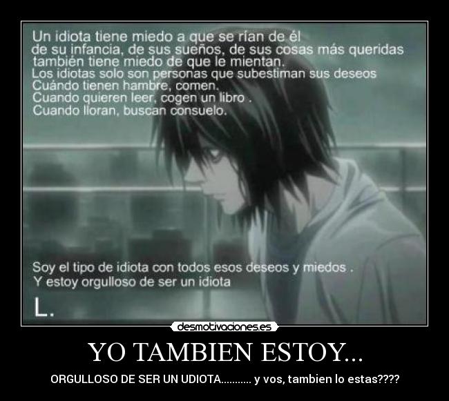 YO TAMBIEN ESTOY... -