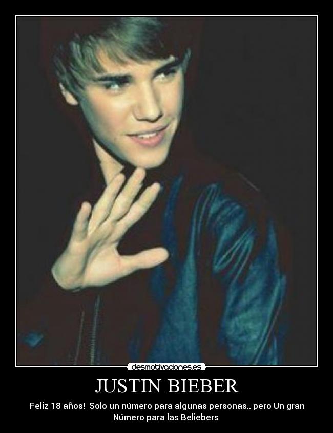 JUSTIN BIEBER -