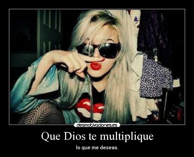 Que Dios te multiplique - 