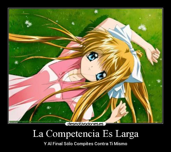 La Competencia Es Larga -