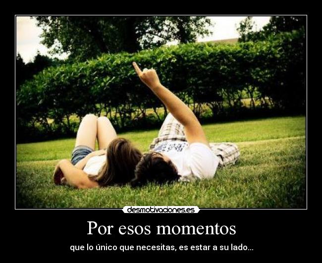 Por esos momentos - 