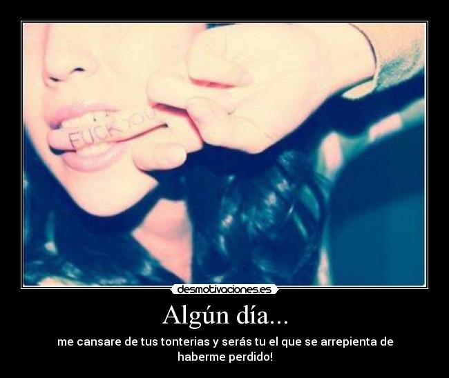 Algún día... -