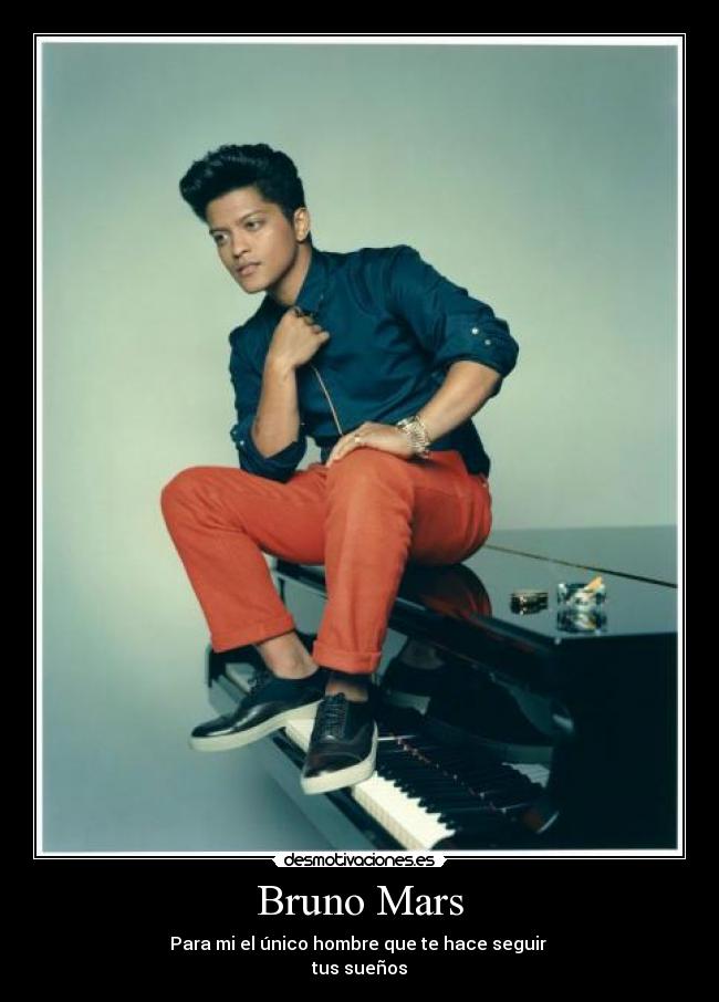 carteles bruno mars desmotivaciones