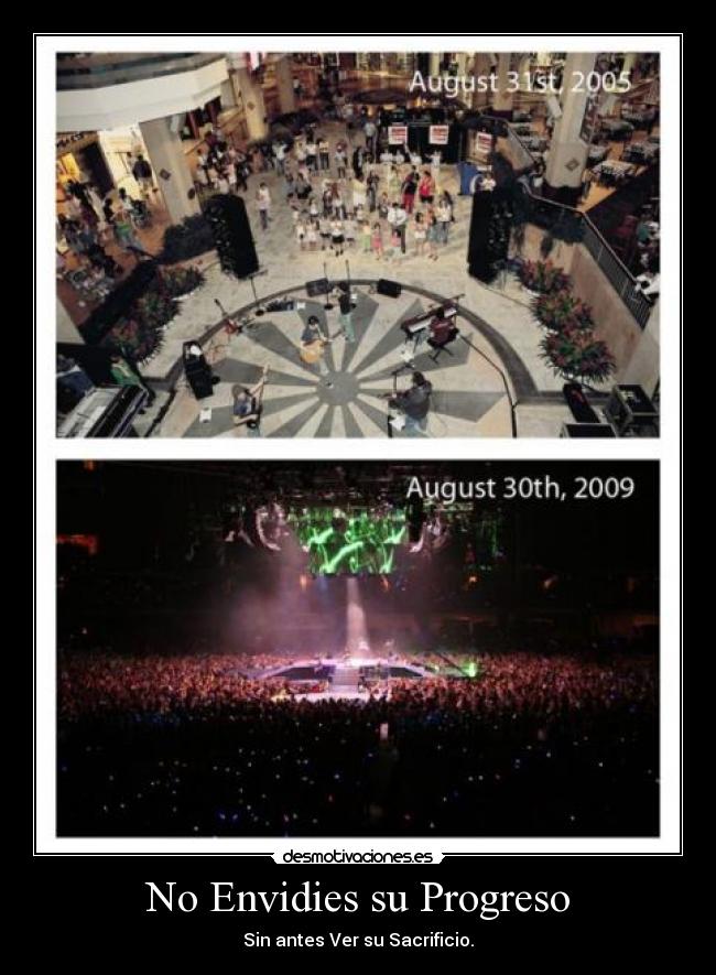 No Envidies su Progreso - Sin antes Ver su Sacrificio.