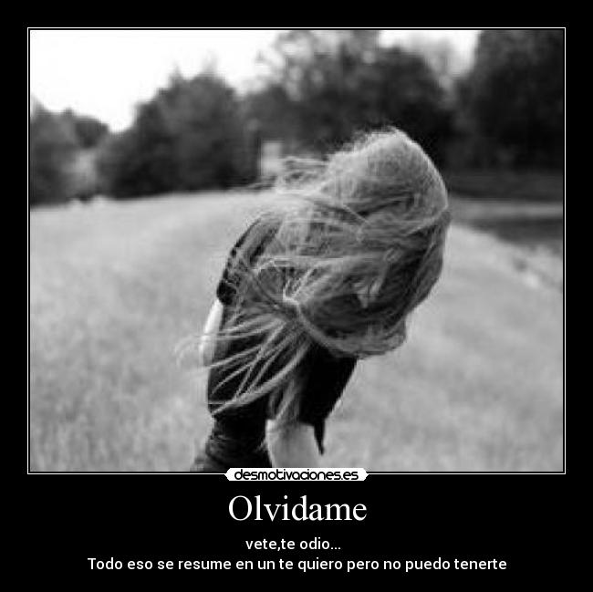 Olvidame - 