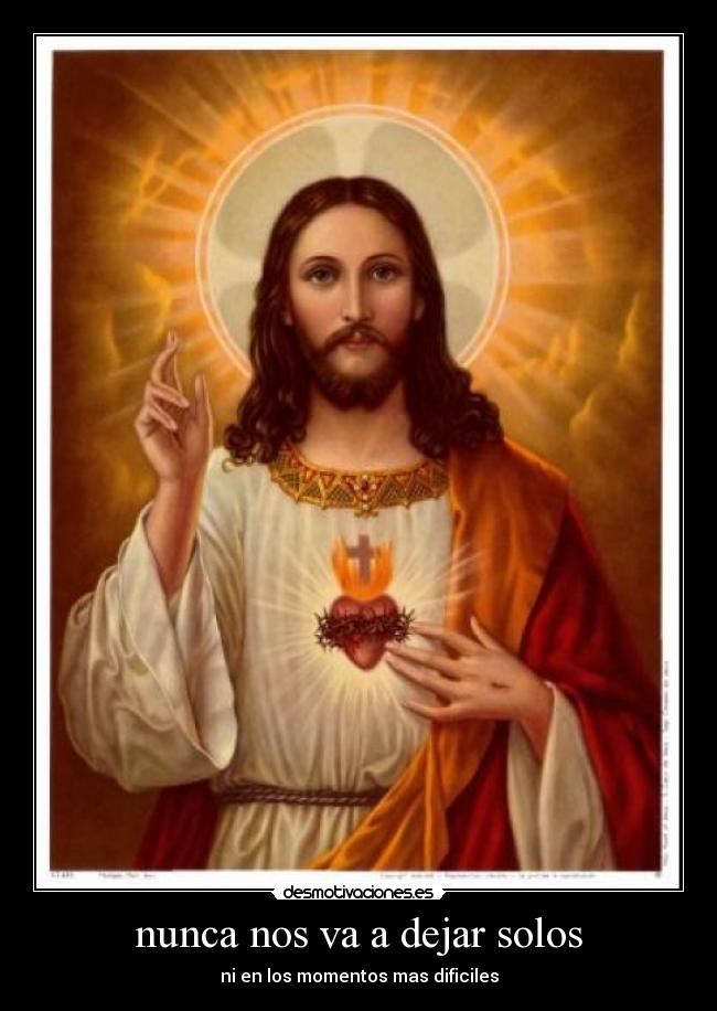 nunca nos va a dejar solos - 