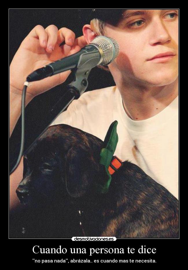 Cuando una persona te dice -