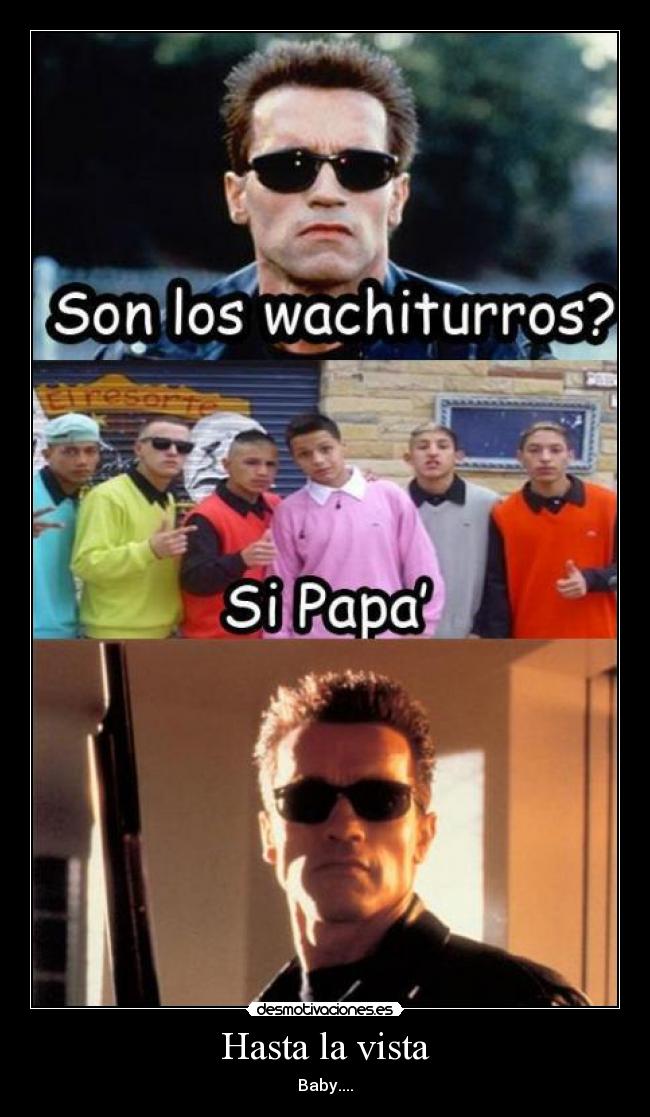 Hasta la vista - Baby....